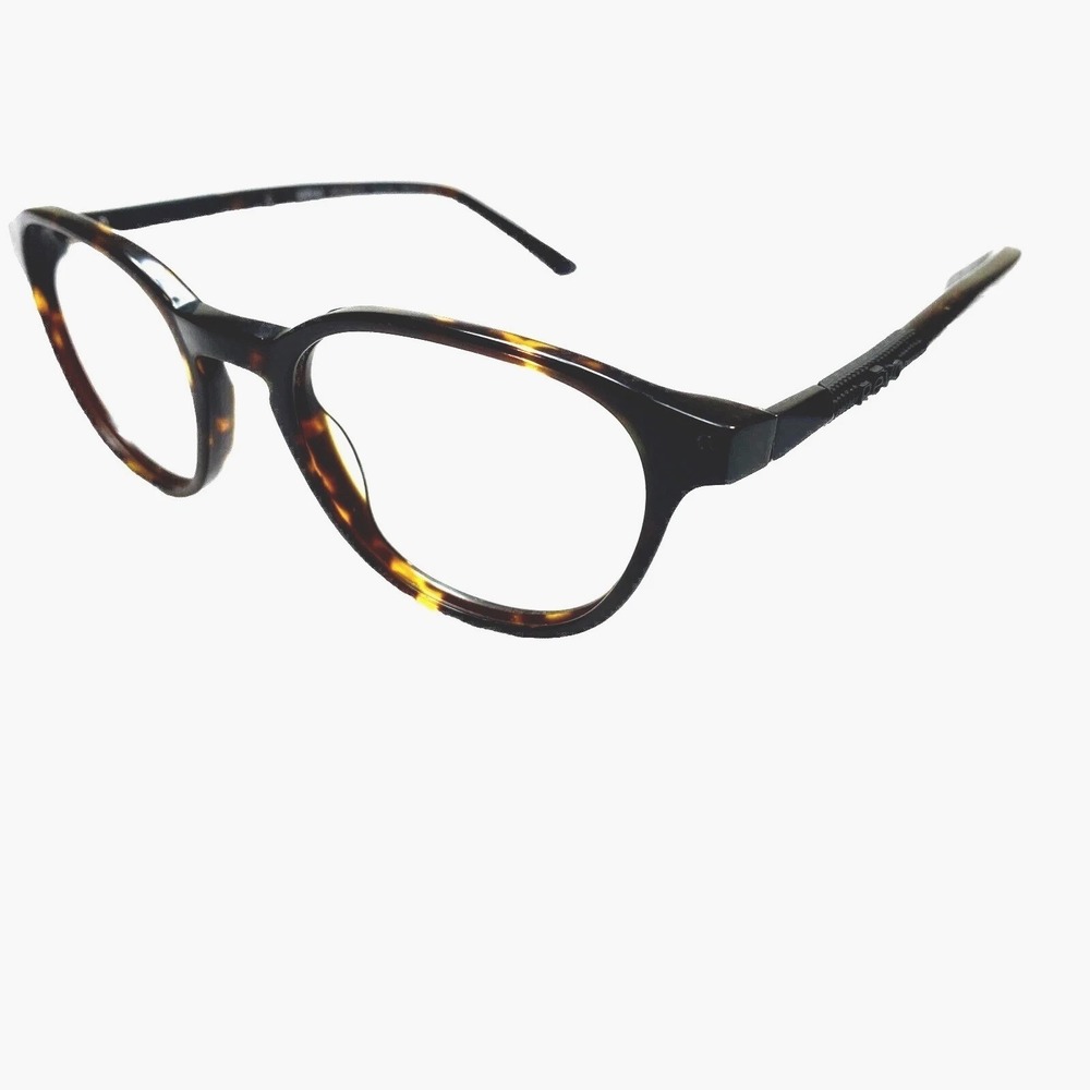 REVO RE8018 02 Eyeglasses Brown Frames 50-20-140